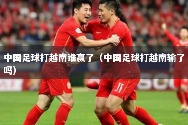 中国足球打越南谁赢了(中国足球打越南输了吗)